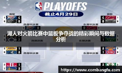 湖人对火箭比赛中篮板争夺战的精彩瞬间与数据分析