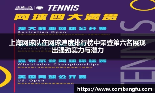 上海网球队在网球速度排行榜中荣登第六名展现出强劲实力与潜力